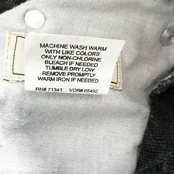 Vintage L.L. Bean Jeans Womens Size 12MT Black Double L Relaxed Fit Rigid Denim - Picture 7 of 15